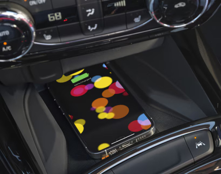 2025 Chevy Trax wireless charging