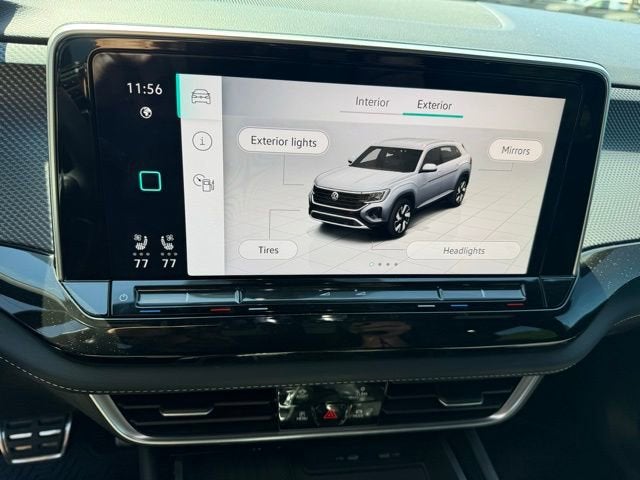 2025 Volkswagen Atlas Cross Sport 2.0T SEL R-Line Black