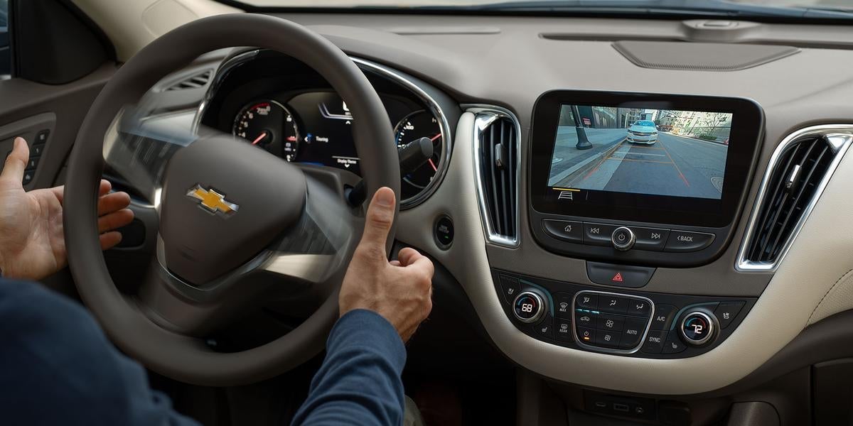 Frontside Interior of a car