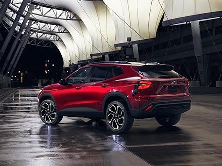 Lancaster Motor Company in Lancaster SC photo of the rear and side of a Chevy Trax