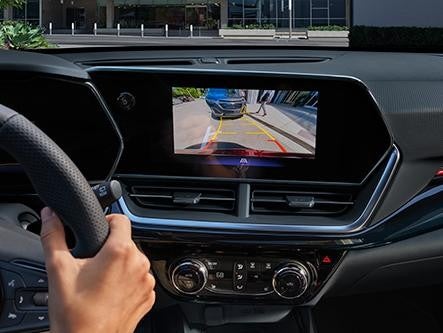 Lancaster Motor Company in Lancaster SC photo of rear view camera of a Chevy Trax