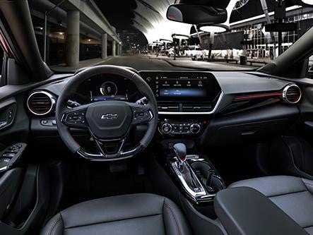 Lancaster Motor Company in Lancaster SC photo of dashboard of a Chevy Trax