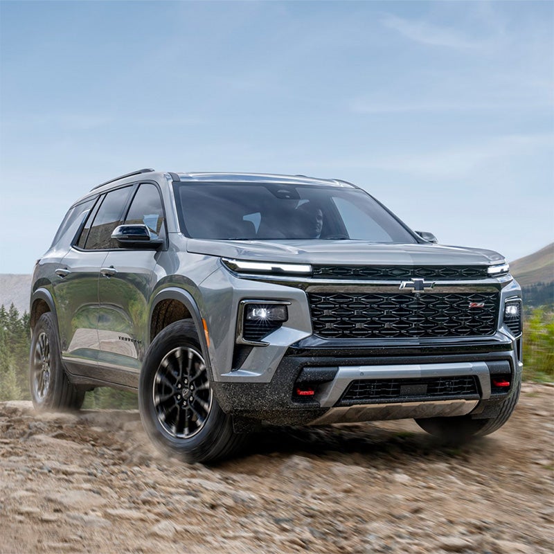Lancaster Motor Company in Lancaster SC Chevy Traverse driving off road