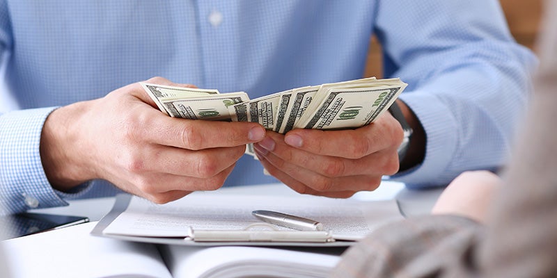 Lancaster Motor Company in Lancaster SC customer getting a financing option