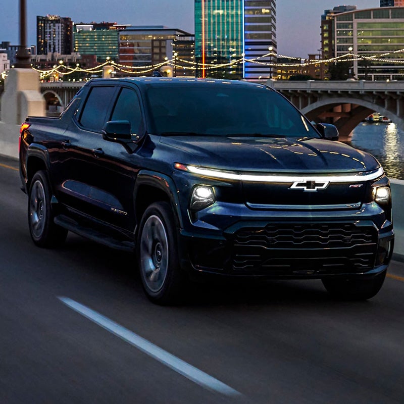 Lancaster Motor Company in Lancaster SC front view of silverado ev
